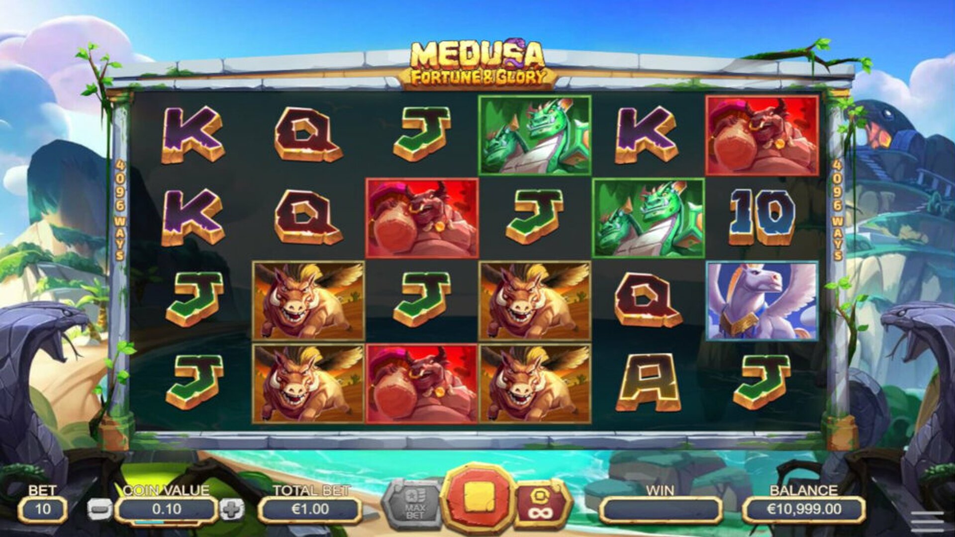 Medusa: Fortune \u0026 Glory Slot Review RTP [96.62%] | Bojoko