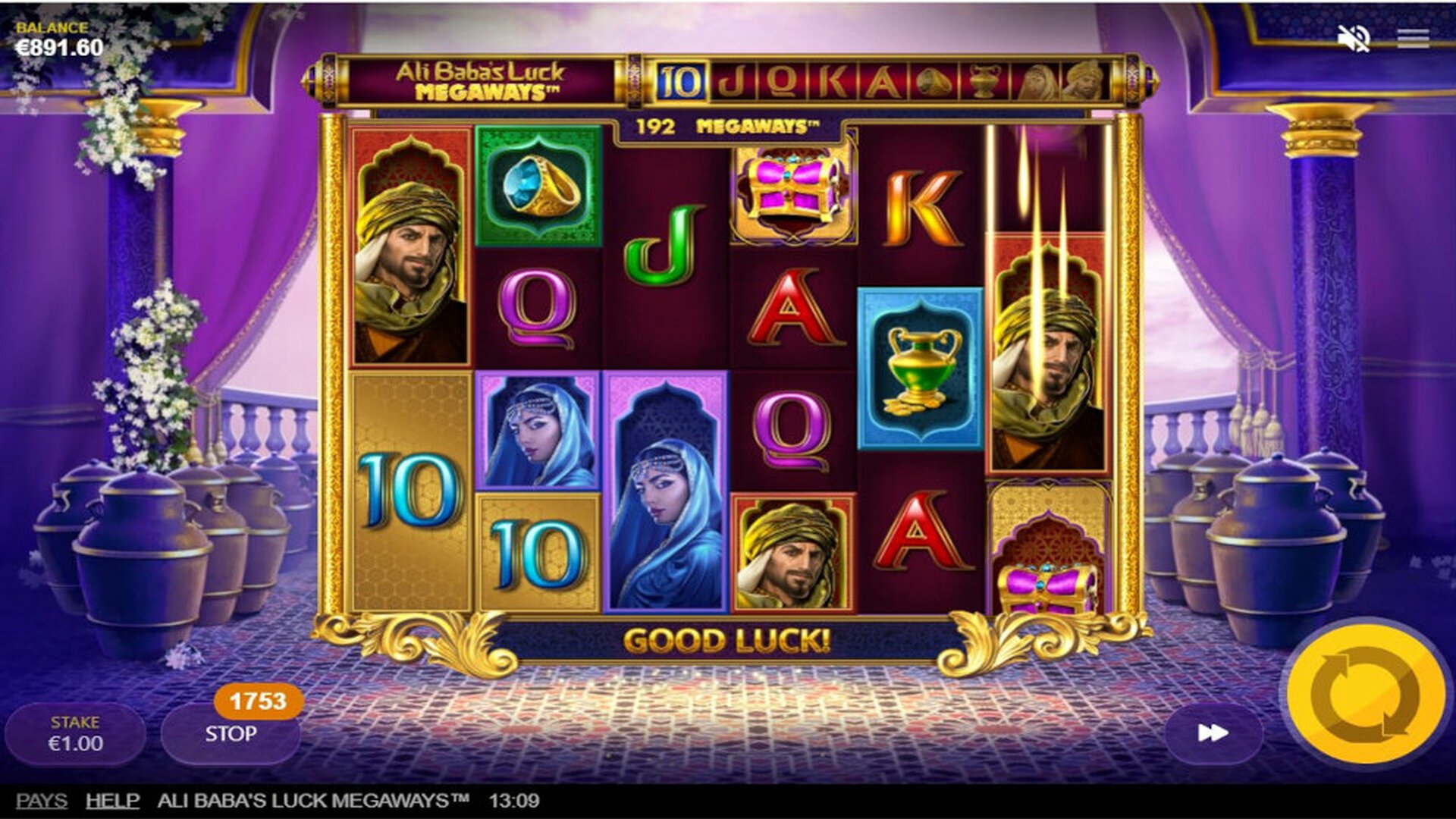 Ali Baba's Luck Megaways Slot Review RTP [96.09%] | Bojoko